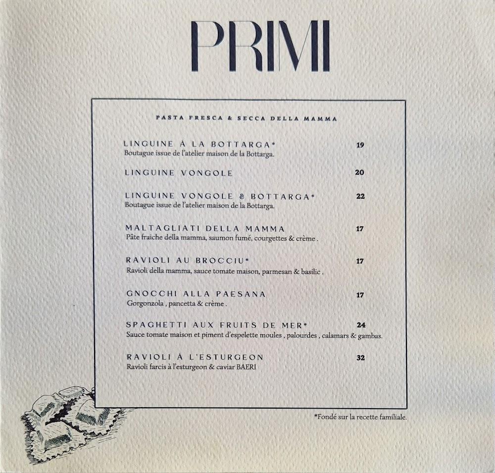 A LA BOTTARGA by Maison de la Bottarga - Menu Image 2